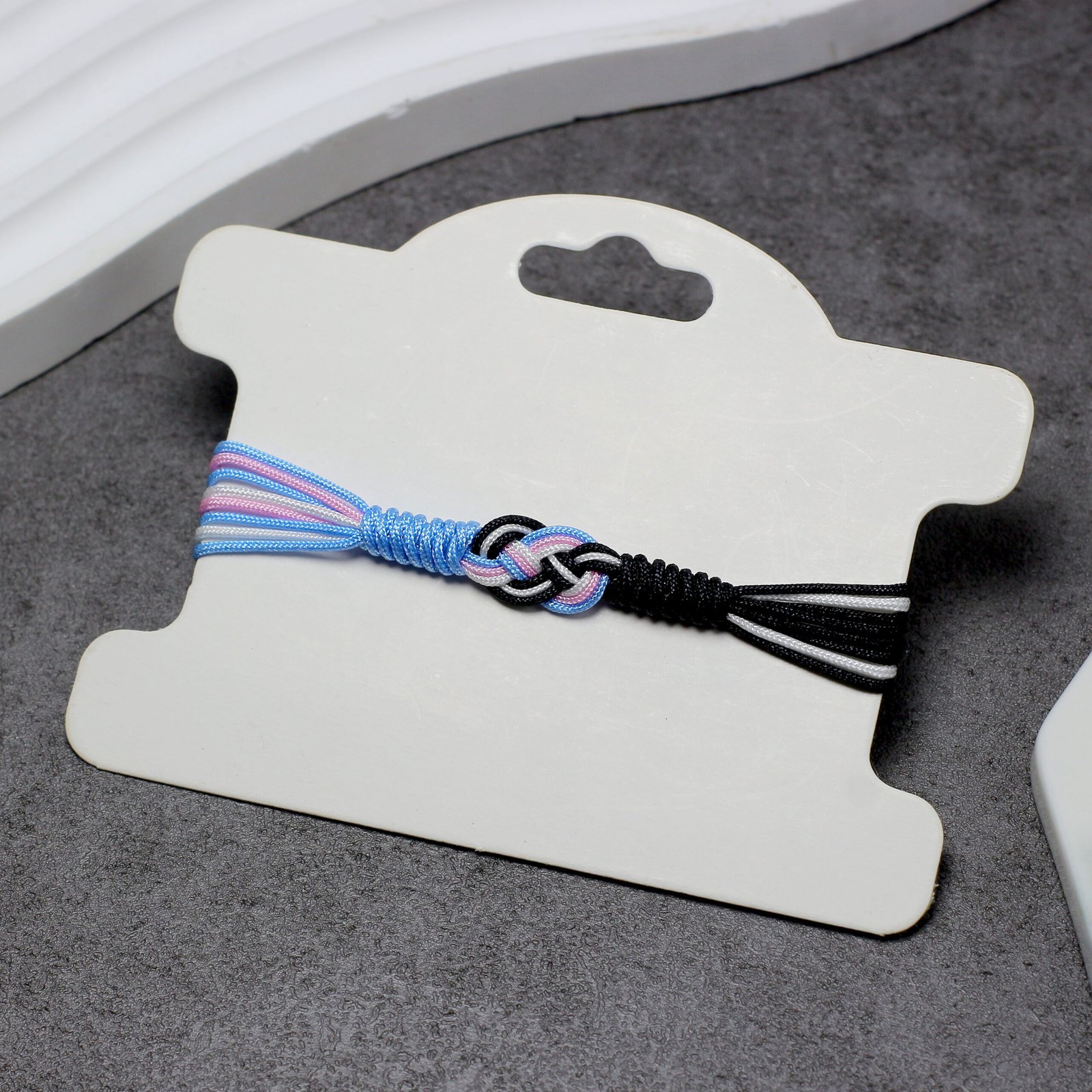 Ally Transgender Infinity String Bracelet