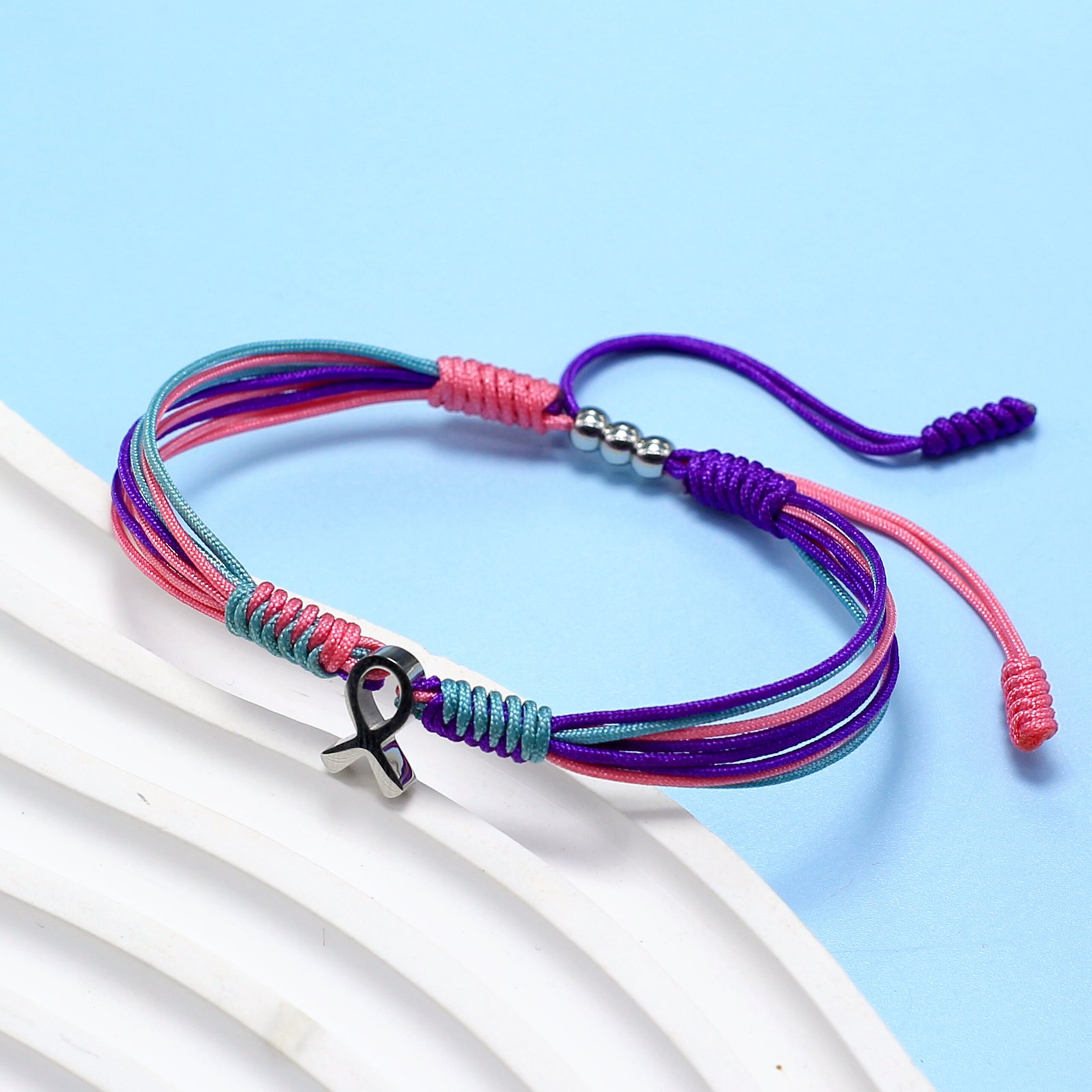Thyroid Cancer Awareness Bracelet