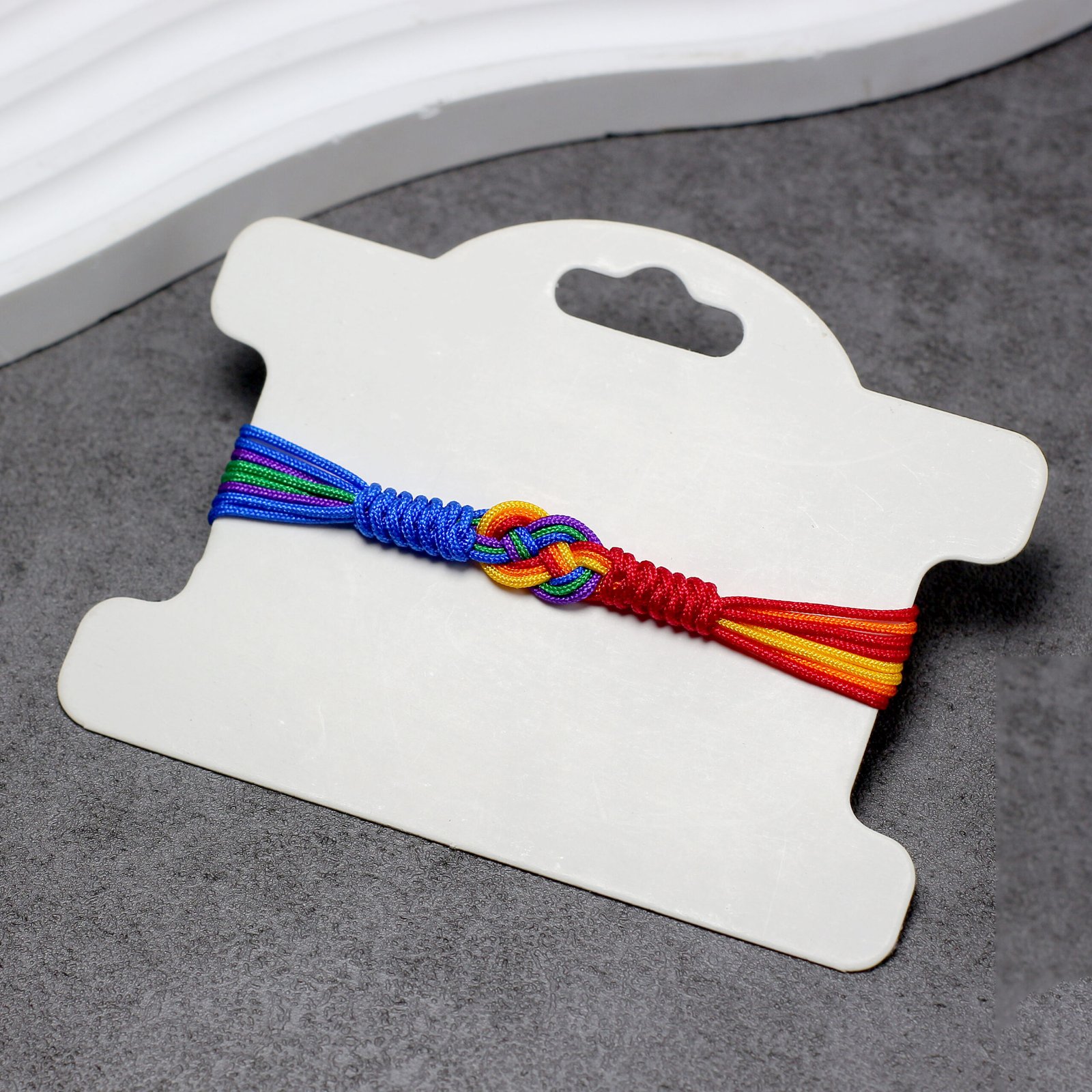 Gay LGBT Infinity String Bracelet