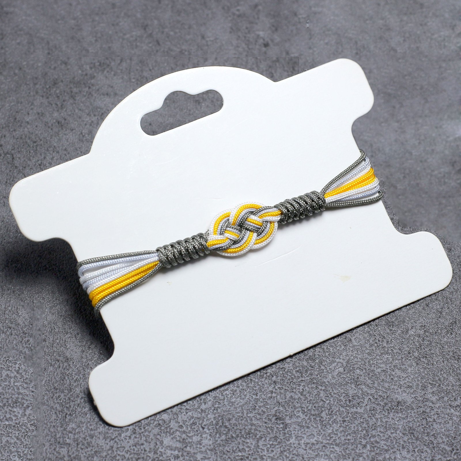 Demigender Infinity String Bracelet