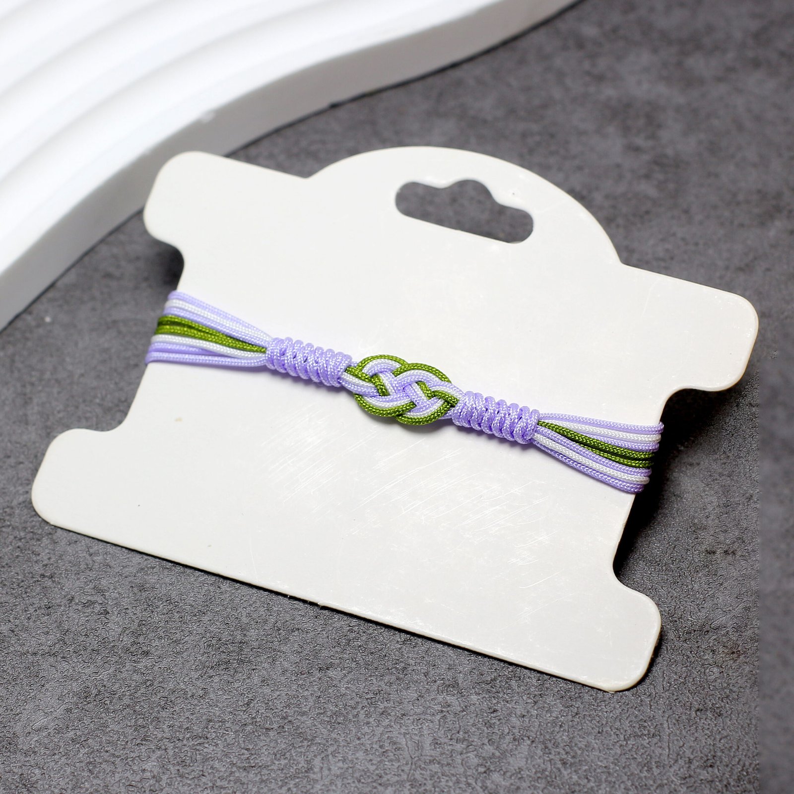 Genderqueer Infinity String Bracelet