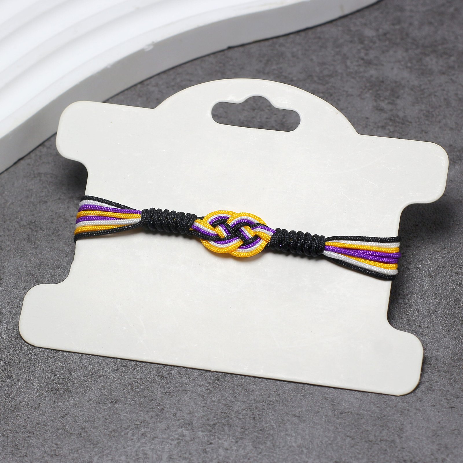 Non-Binary Infinity String Bracelet