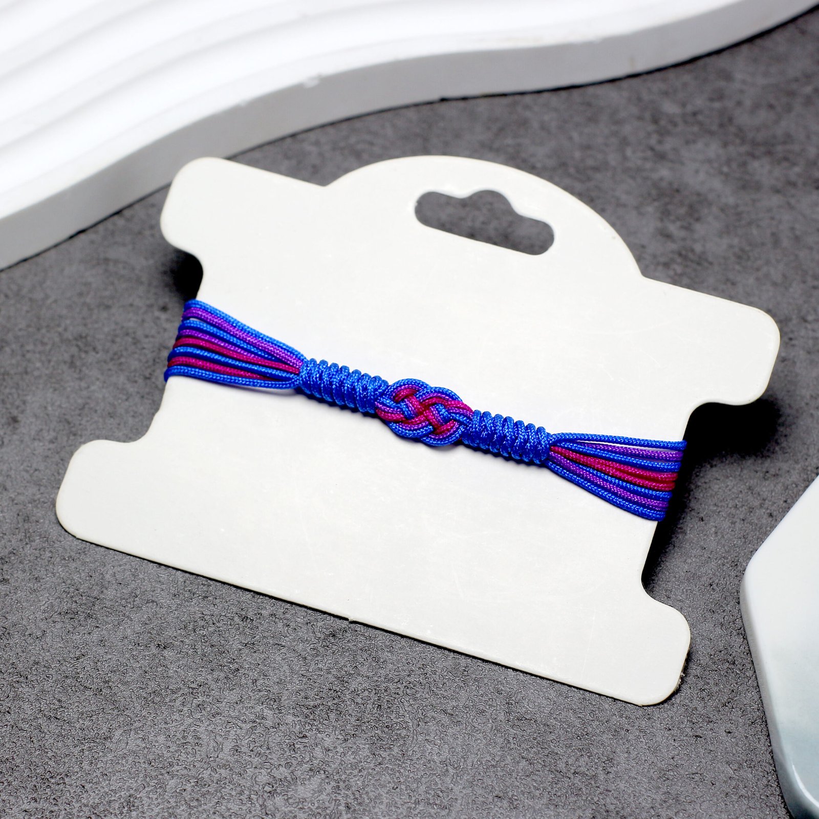 Bisexual Infinity String Bracelet