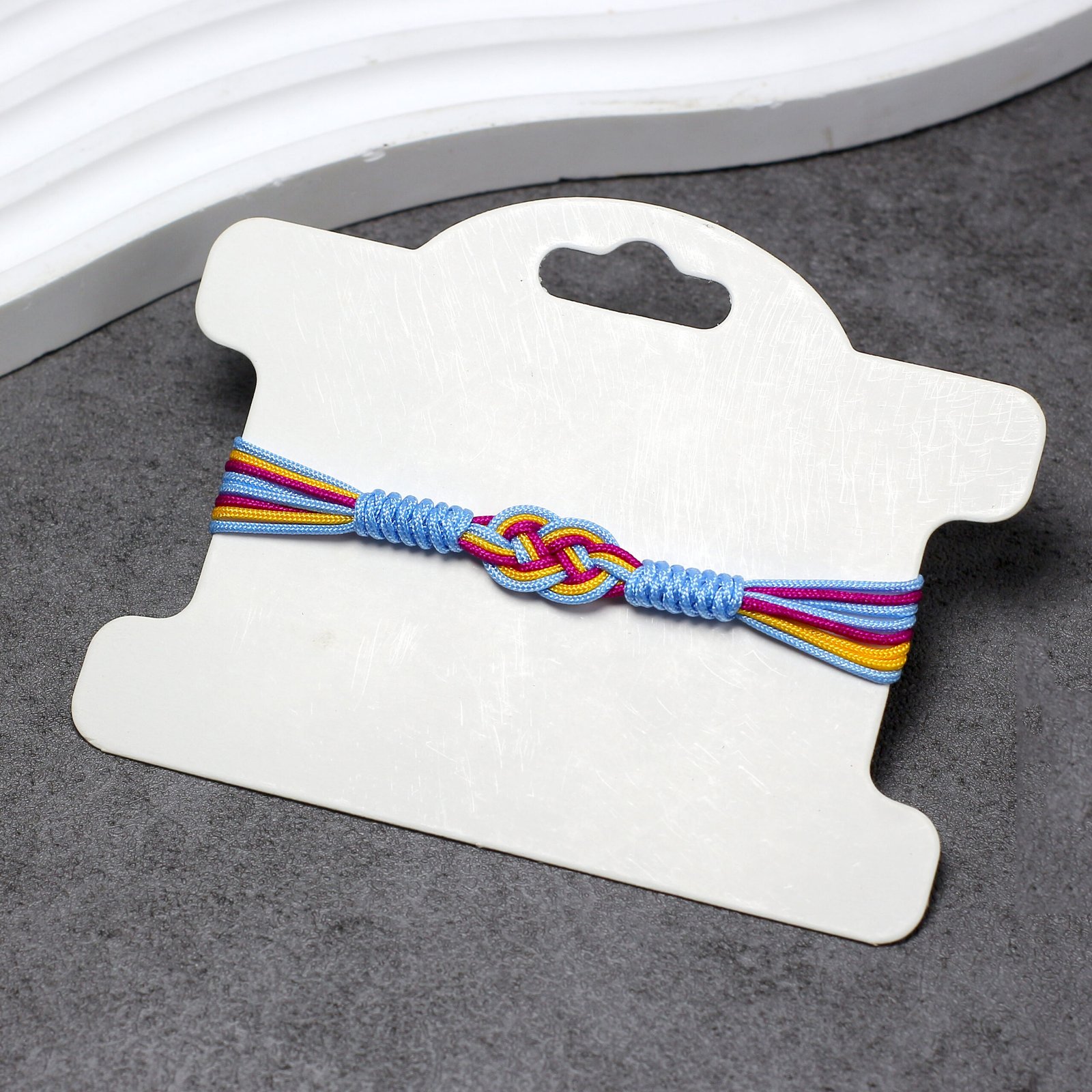Pansexual Infinity String Bracelet
