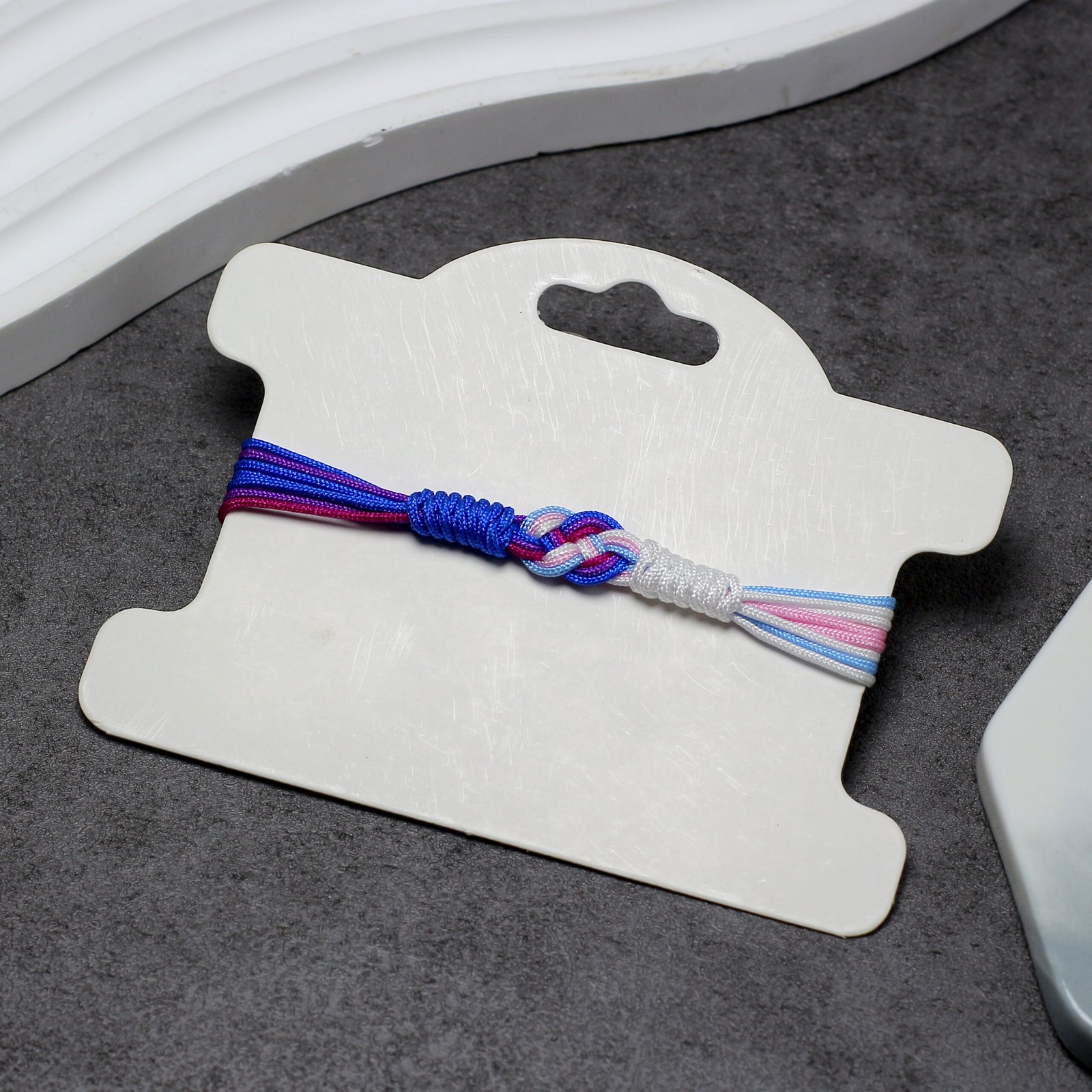 Transgender and Bisexual Infinity String Bracelet