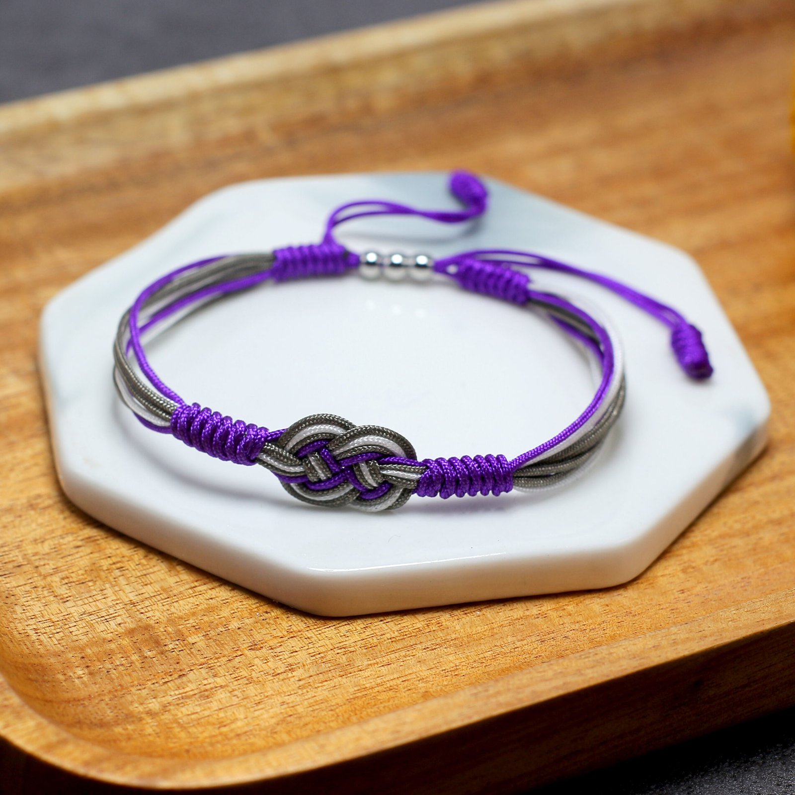 Greysexual Infinity String Bracelet