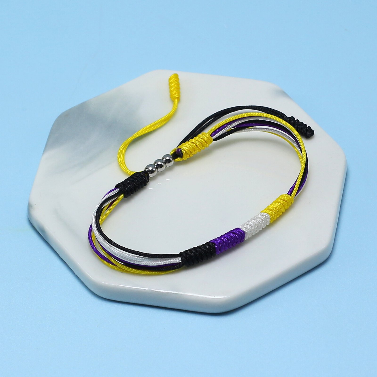 Non Binary String Bracelet