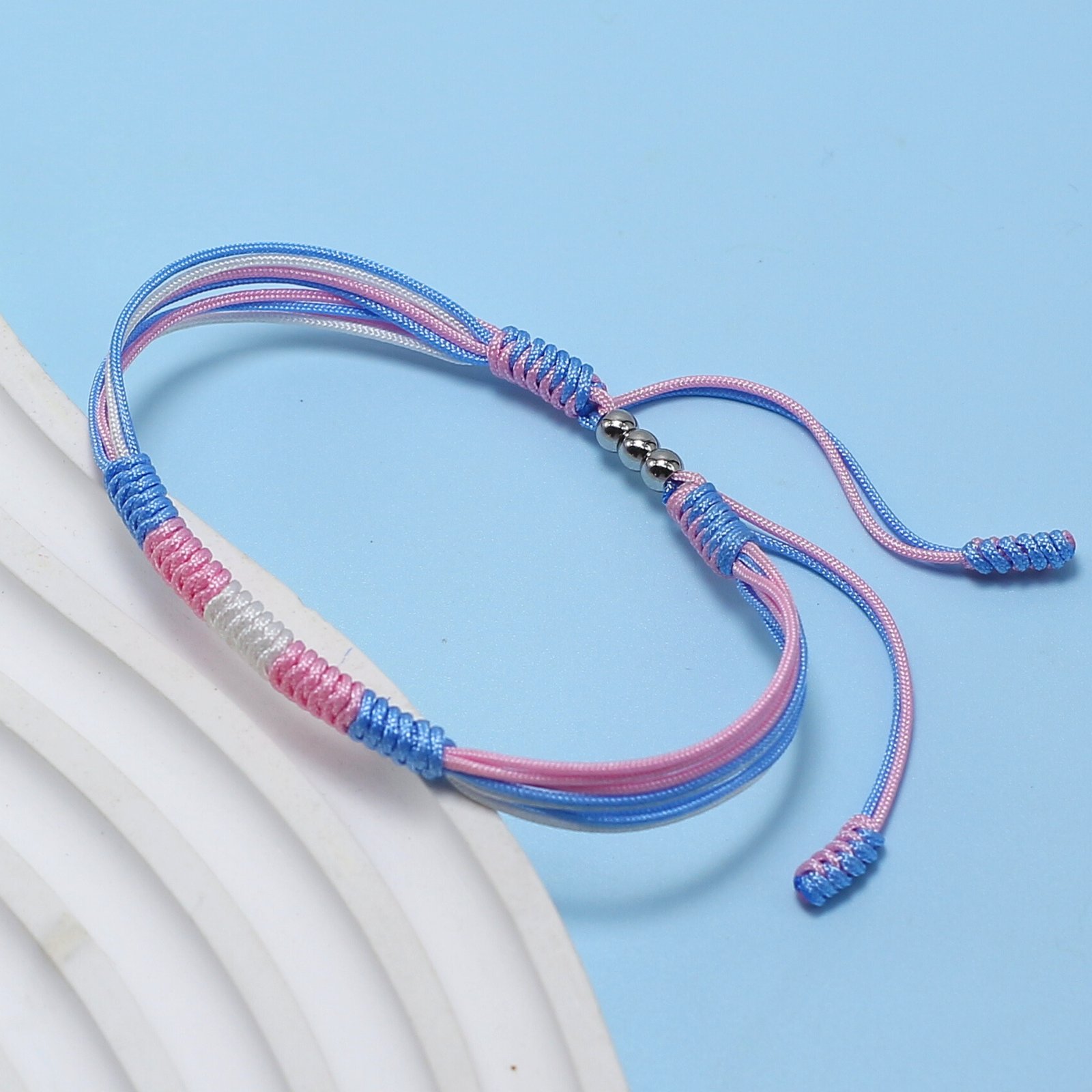 Transgender String Bracelet